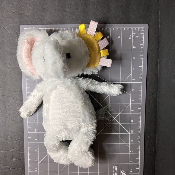 Make Believe Ideas Elephant Sensory Snuggables Plush Rattle And Crinkle Ears - Picture 5 of 7